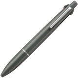 Stylo-bille multifonction Jetstream Lite à encre tactile 4 en 1 Gris brillant 0,5 mm