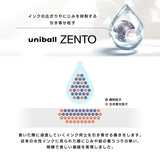 Uni Ball Zento Ballpoint Pen Standard Model Gray color 0.5mm Mitsubishi Pencil