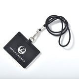 Estuche de identificación original JAL negro 7,7 cm x 10 cm