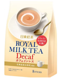 Nittoh Royal Milk Tea Decaf em pó 8 sachês