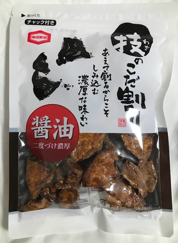 Soy sauce Rice cracker Senbei 120g Kameda