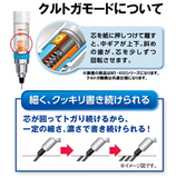 Uni α-gel Switch Dark olive color  mechanical pencil 0.5mm