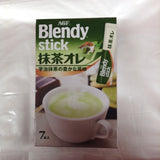 Agf Blendy stick Matcha Au lait 7 sticks