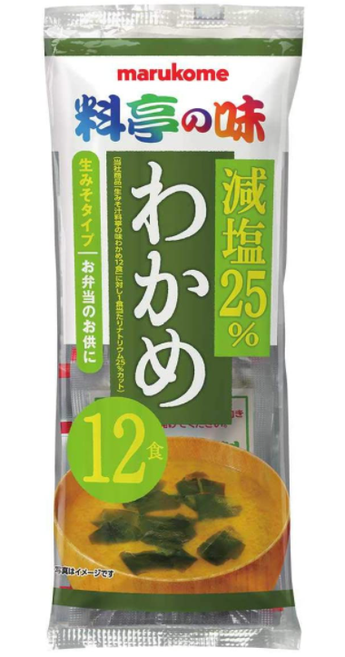 Marukome Instant Miso soup 12 packs