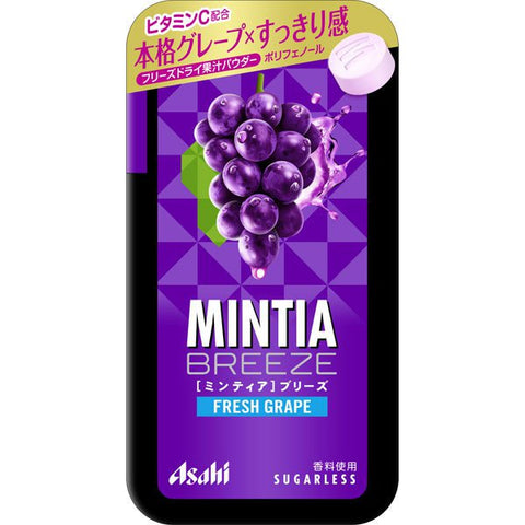 Asahi Mintia Breeze Fresh Grape sugarless 30 tablets