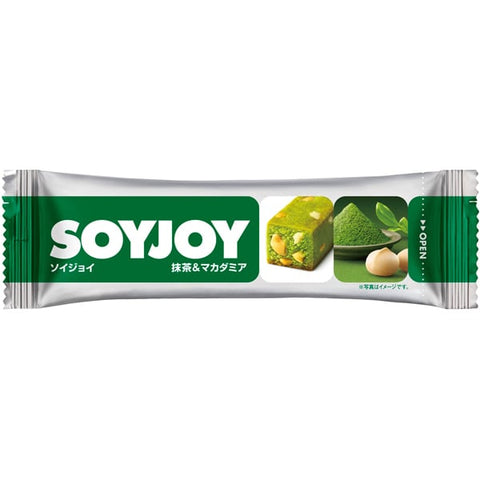 Soyjoy Matcha & Macadamia Flavor biscuit bar Otsuka Japan