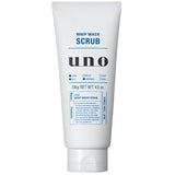 Shiseido UNO Men's Whip Wash Scrub Facial Cleanser 130g