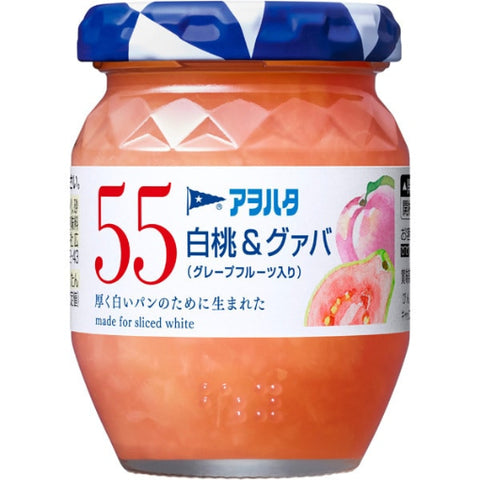 Aohata White peach and Guava jam 150g from Japan