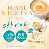 Nittoh Royal Milk Tea Decaf powder off time 8 sticks