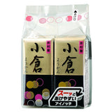 Ogura Yokan Japanese Azuki sweet bean jelly 4 sticks Imuraya