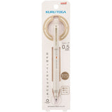 Uni Kurutoga KS model Ivory color Mechanical pencil 0.5mm