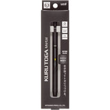 Uni Kurutoga Metal Nocturne Black Mechanical pencil 0.3mm M3KH1P.24