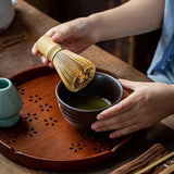Authentic Japanese 100-Prong Matcha Whisk (Chasen)