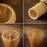 Authentic Japanese 100-Prong Matcha Whisk (Chasen)