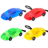 Glowing/Flashing Clear Car Straps 24 set