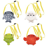 Sea Animal Coin Purses with Neck Straps 8 set