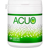 Lotte Acuo Gum Clear Green Mint flavor 137g Family bottle type