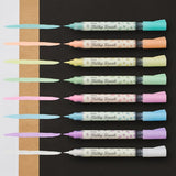 Pentel Milky Brush Color brush pen 8 colors GFH-P8ST