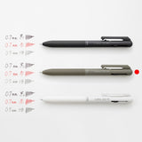 Pentel Calme Khaki color Multifunction ballpoint pen 0.7mm BXAW375D