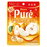 Kanro Pure Gummi Candy Premium Japanese Kosui Pear 54g gummy
