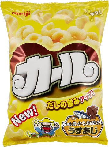 Meiji Carl Mild fish stock flavor corn snack 68g