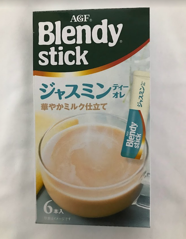 Agf Blendy Stick Jasmine Tea Au Lait Stick 6 支装