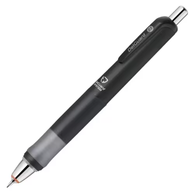 Zebra Delguard TYPE-GR: La Penna Versatile Che Non Rompe La Mina! 0,5 Mm, Impugnatura Ergonomica, Colore Verde