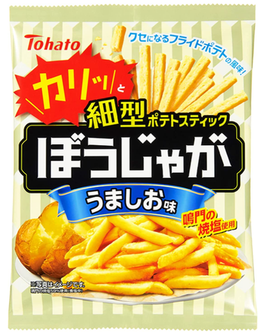Bojaga Potato stick snack Salt taste 60g Tohato