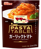 Mama Pasta Table Instant Spaghetti Alho molho de tomate 2 porções 220g