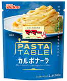 Mama Pasta Table Salsa de espagueti instantánea Carbonara 2 porciones