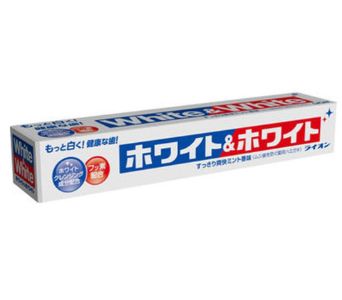 Lion White & White Toothpaste Fresh mint 150g