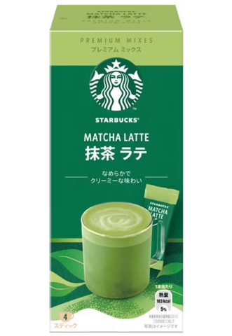 Starbucks Premium Mix Matcha Latte Powder 4 sticks Nestle