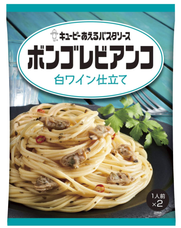 Kewpie Instant Spaghetti Vongole Bianco Sauce 2servings Japan Shop Okawa