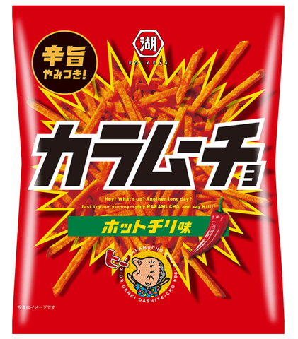 Koikeya Kara Mucho Hot Chili Spicy Potato Stick 97g