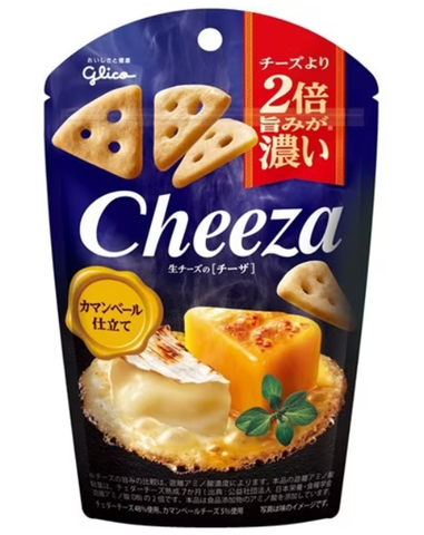 Glico cheeza camembert fromage 40g cracker au fromage