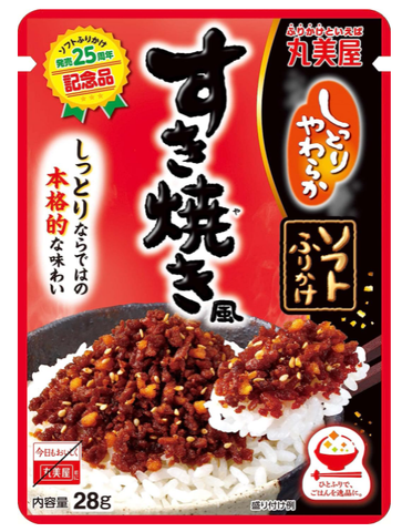 Marumiya Soft Rice Seasoning Furikake Sukiyaki taste 28g