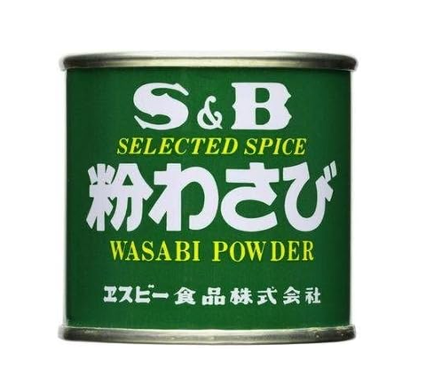 S&B Wasabi Powder Can 35g