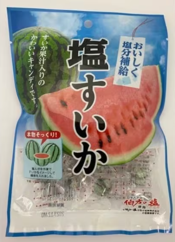 Miyakawa Salzige Wassermelonenbonbons 63g