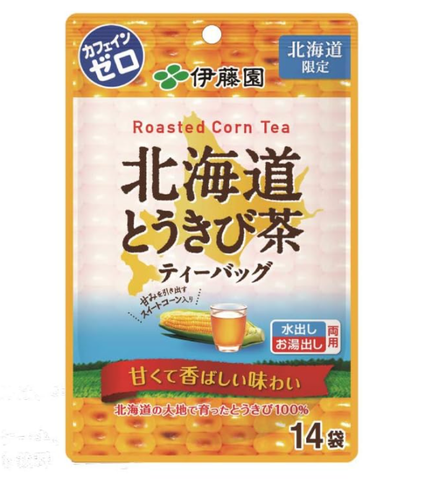 Juego de 2 bolsitas de té de maíz Itoen Hokkaido