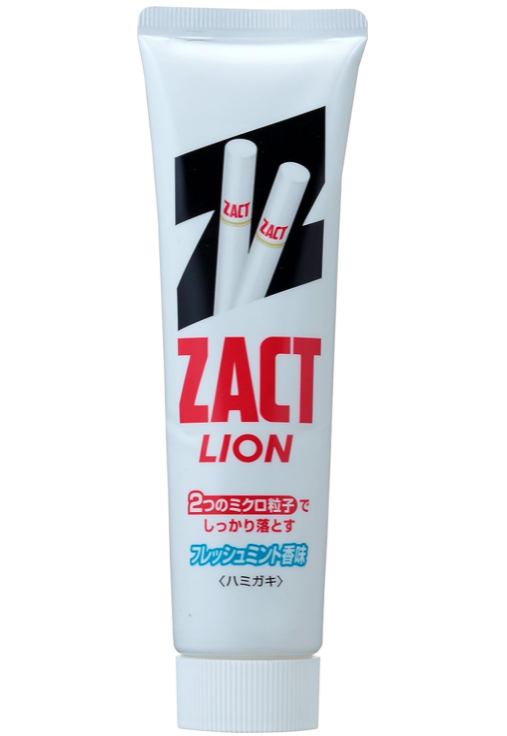 toothpaste for tobacco stains Zact Toothpaste to remove tobacco stain 150g Lion – Japan Shop Okawa