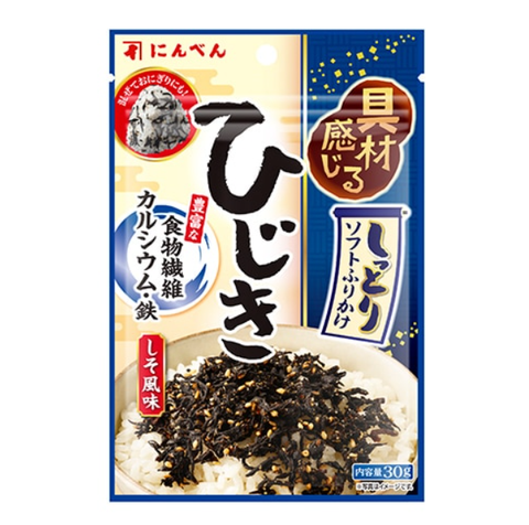 Ninben Rice Seasoning Furikake Hijiki seaweed taste 30g