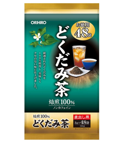 Orihiro Houttuynia Dokudami Tea bag 48 bags Fish mint