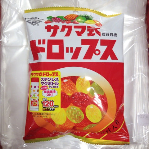 Bonbons aux fruits Sakuma Drops 120g
