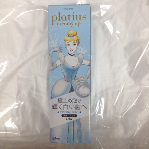 Platius creamy up ថ្នាំដុសធ្មេញ Cool mint 90g Lion Japan Disney