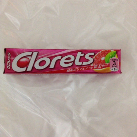 Clorets 핑크 포도 맛 14pcs Mondelez 일본