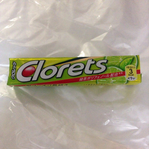 Clorets XP 껌 라임 민트 맛 14pcs Mondelez 일본