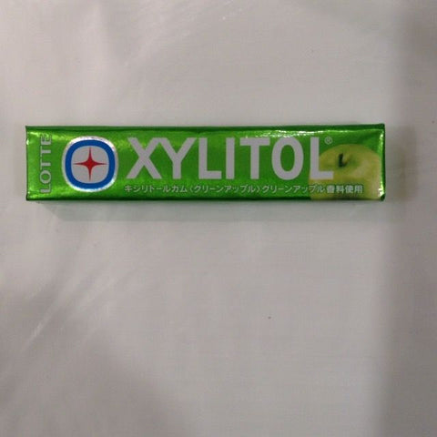 Lotte XYLITOL Gum Green Apple rasa 14pcs