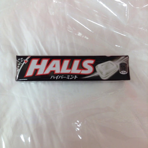 Halls Candy Hyper Mint 12pcs Mondelez Japan