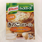 Knorr Ajinomoto Tasse Soupe Champignons Potage 3 tasses