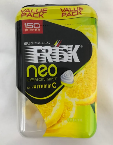 Frisk Neo Lemon Mint Botol makanan Kracie tipe 105g